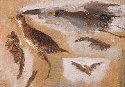 Thomas Eakins Studies of Game Birds, probably Viginia Rails oil painting reproduction